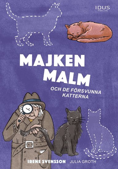 Irene Svensson - Majken Malm och de försvunna katterna, Kartonnage