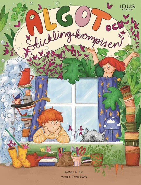 Ingela Ek - Algot och sticklingkompisen, Inbunden