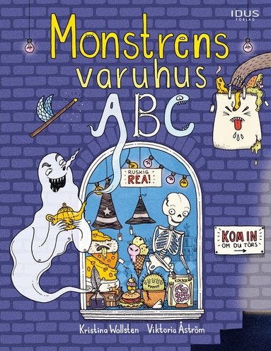 Kristina Wallsten - Monstrens varuhus ABC, Inbunden