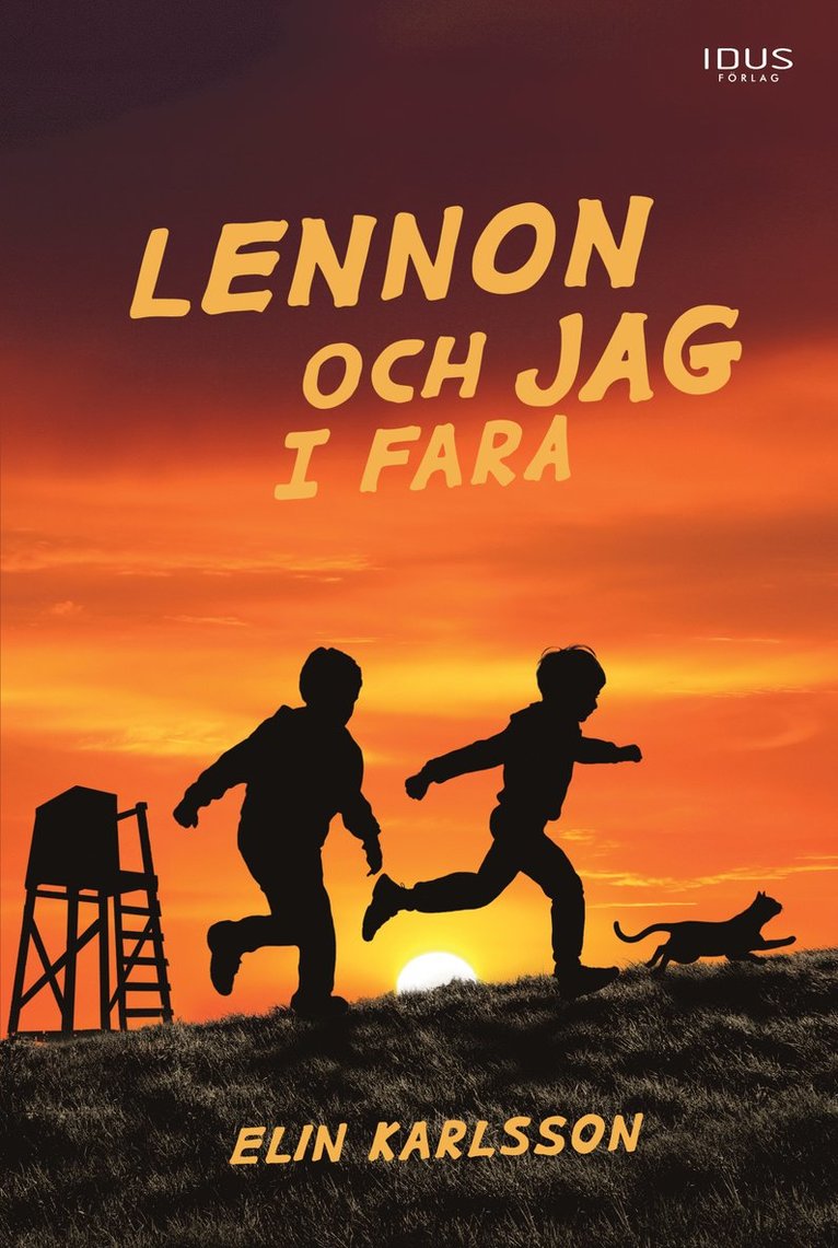 Elin Karlsson - Lennon och jag i fara, Inbunden