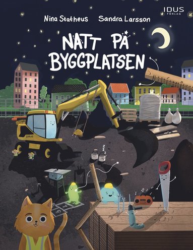 bokomslag Natt på byggplatsen