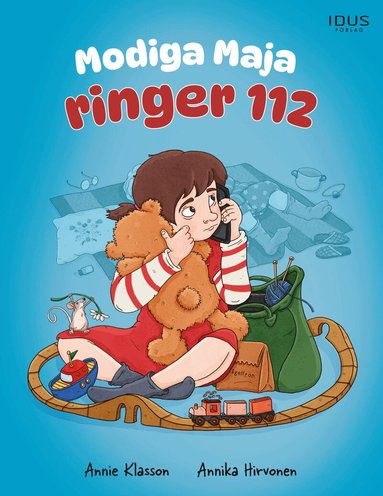 Annie Klasson - Modiga Maja ringer 112, Inbunden