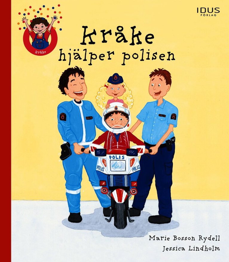 Kråke hjälper polisen