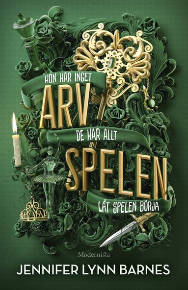 Jennifer Lynn Barnes - Arvspelen, Inbunden