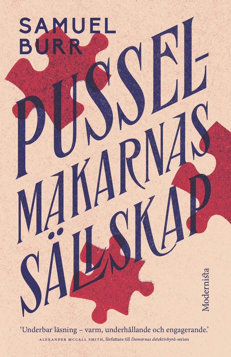 Samuel Burr - Pusselmakarnas Sällskap, Inbunden