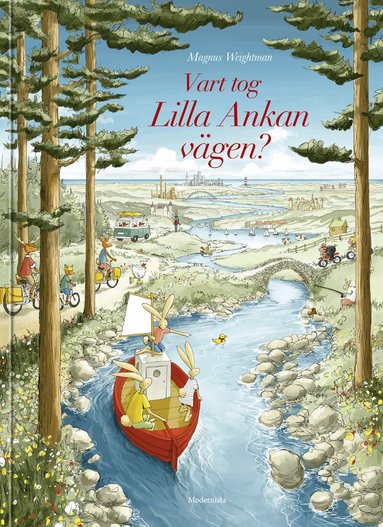 Magnus Weightman - Vart tog Lilla Ankan vägen?, Inbunden