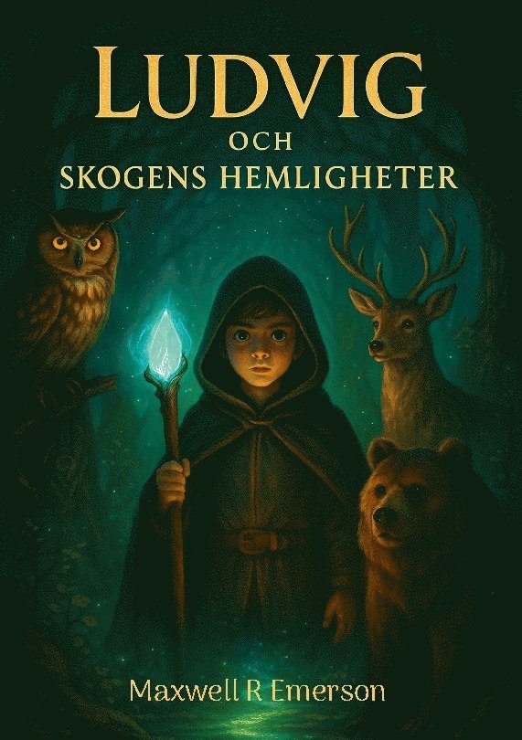 Maxwell R Emerson - Ludvig och skogens hemligheter, Inbunden