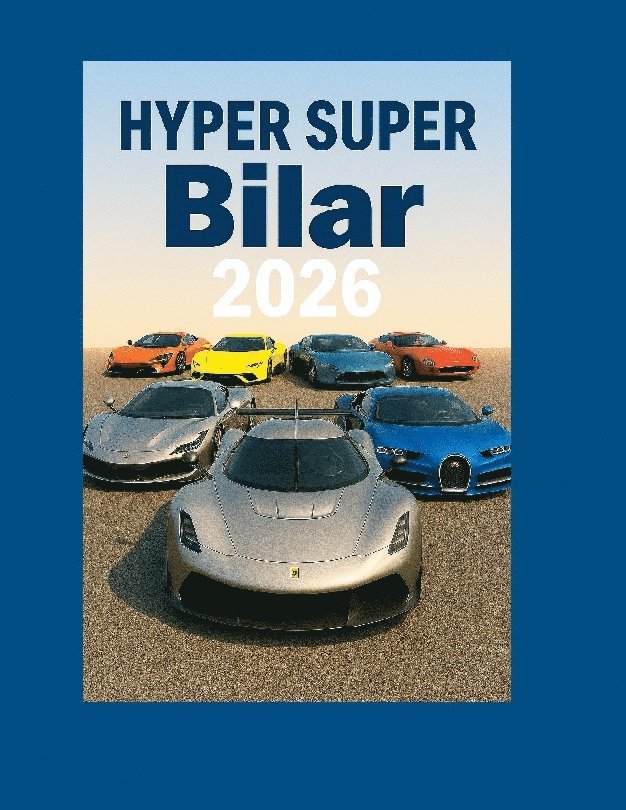Lars K . Ericson - Hyper-Super bilar 2026 : ingenjörskonst bortom det extrema, Inbunden