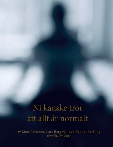 Mats Eriksson, Lars Bergwall, Kennet Bertling - Ni kanske tror att allt är normalt, Häftad