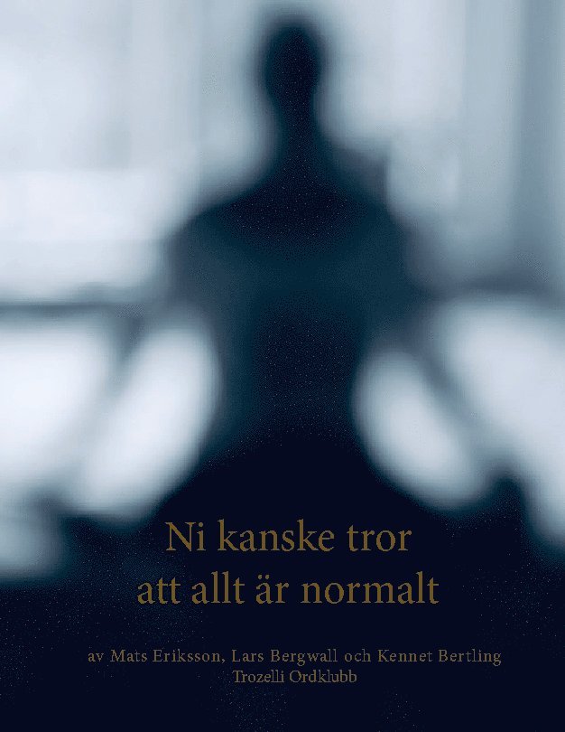 Mats Eriksson, Lars Bergwall, Kennet Bertling - Ni kanske tror att allt är normalt, Häftad