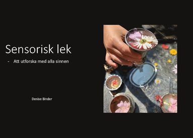 bokomslag Sensorisk lek : Att utforska med alla sinnen