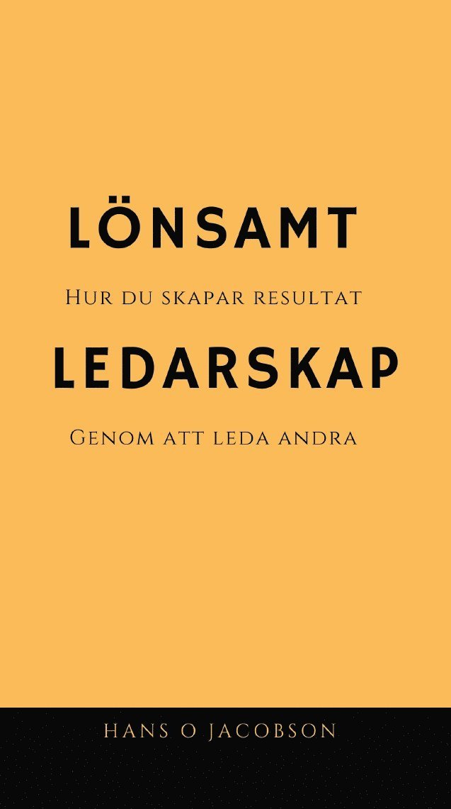 Lönsamt ledarskap 1