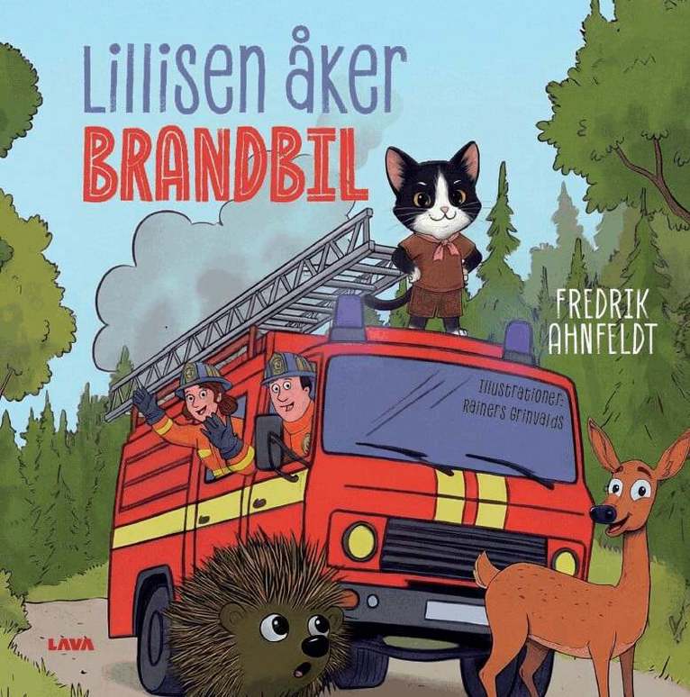Fredrik Ahnfeldt - Lillisen åker brandbil, Inbunden