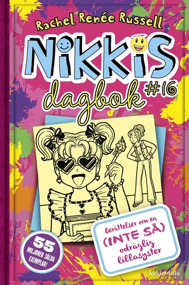Rachel Renée Russell - Nikkis dagbok #16 : berättelser om en (inte så) odräglig lillasyster, Kartonnage