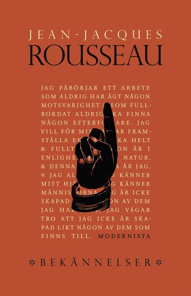 Jean-Jacques Rousseau - Bekännelser, Inbunden