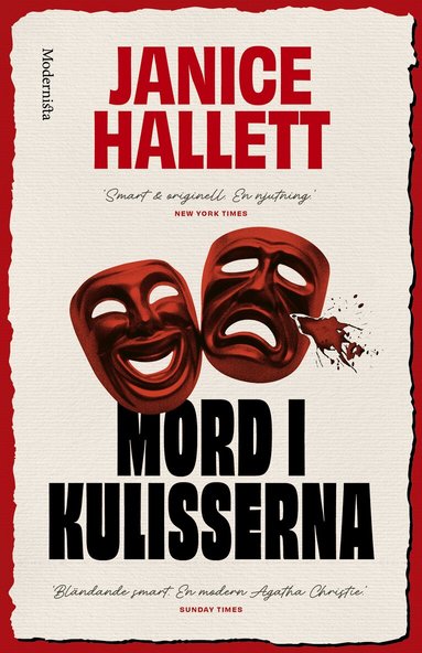 Janice Hallett - Mord i kulisserna, Inbunden