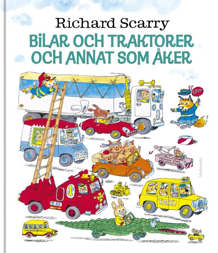 Richard Scarry - Bilar och traktorer och annat som åker, Kartonnage