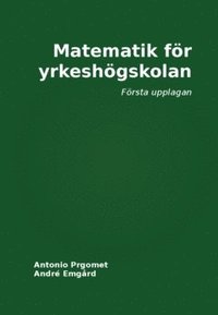 bokomslag Matematik för yrkeshögskolan