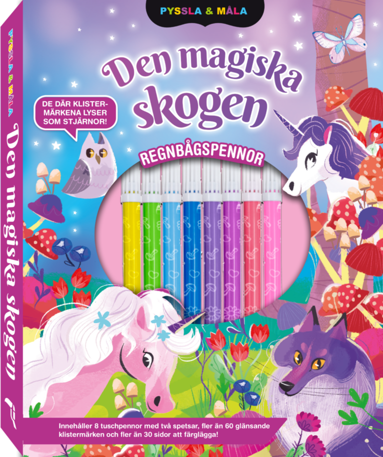 Pyssla och måla: Den magiska skogen, Övrigt