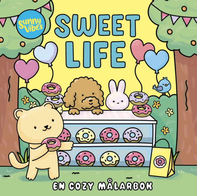 Sweet Life : En cozy målarbok 1