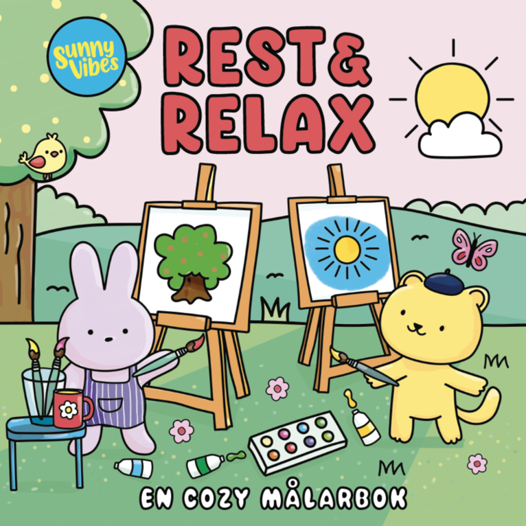 Rest & Relax : En cozy målarbok 1