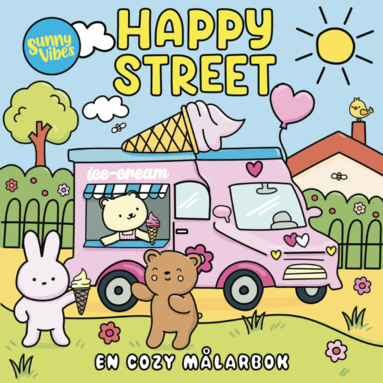 bokomslag Happy Street : En cozy målarbok