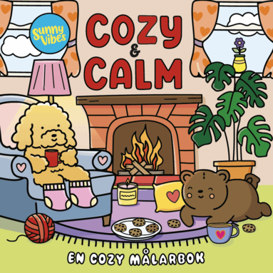Cozy & Calm. En cozy målarbok, Häftad