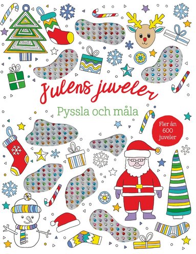 Julens juveler : Pyssla och måla, Häftad