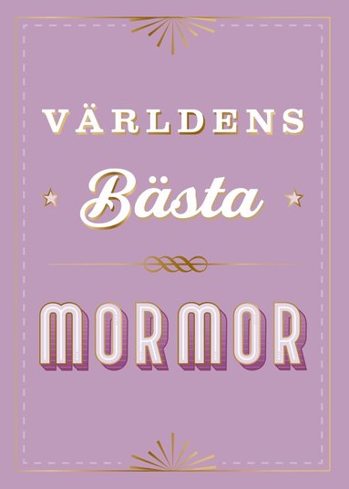 Världens bästa mormor, Inbunden