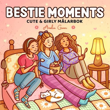 Amelia Green - Bestie Moments. Cute & Girly målarbok, Häftad