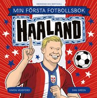bokomslag Min första fotbollsbok. Haaland