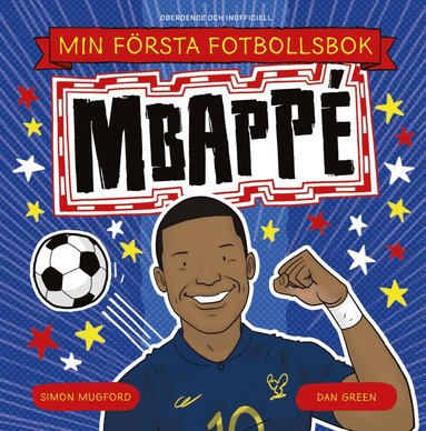 bokomslag Min första fotbollsbok. Mbappé