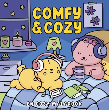 bokomslag Comfy & Cozy. En cozy målarbok