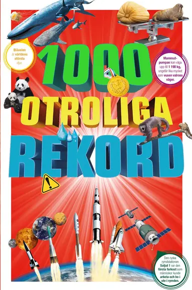 1000 otroliga rekord, Inbunden