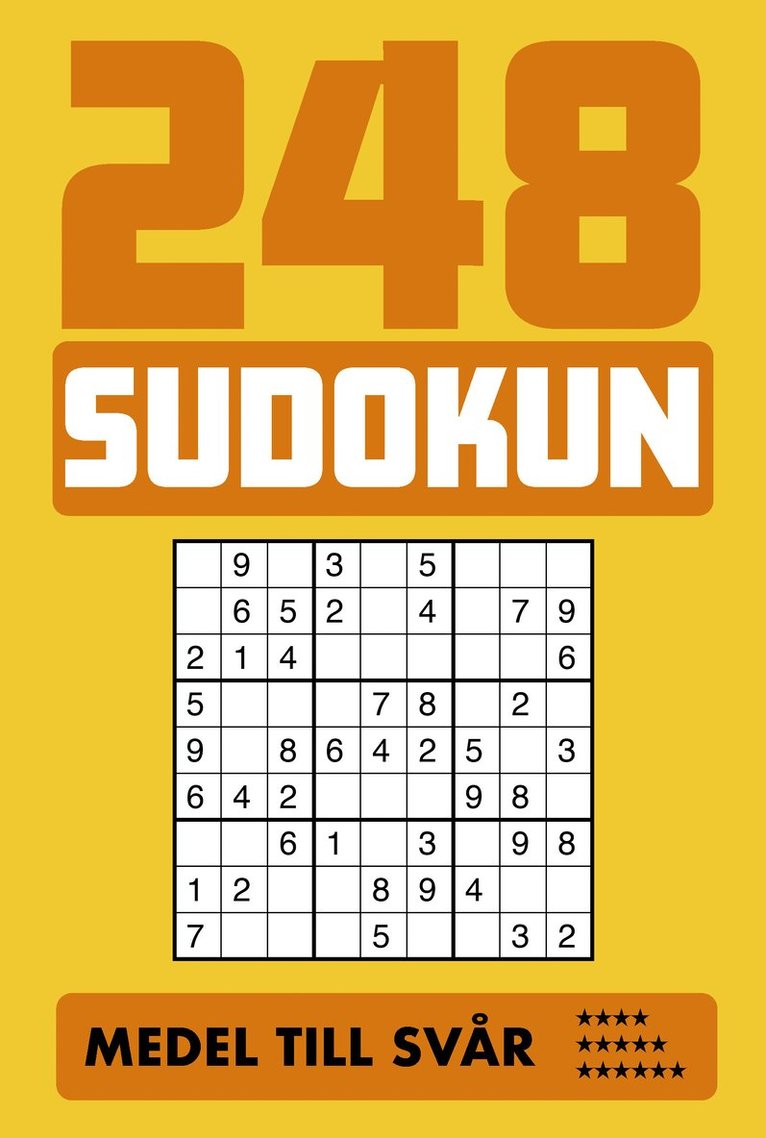 Alan Sonne - 248 sudokun : medel till svår, Häftad