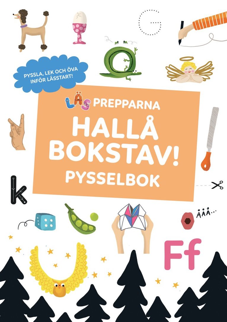 Susanna Cabander - Hallå bokstav! Pysselbok, Häftad