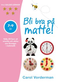 bokomslag Bli bra på matte! 7-9 år (ljusrosa)