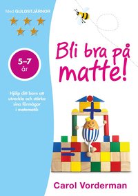 bokomslag Bli bra på matte! 5-7 år (ljusblå)