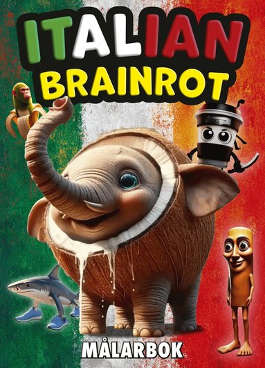 Italian brainrot målarbok, Häftad