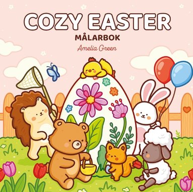 Cozy Easter målarbok, Häftad
