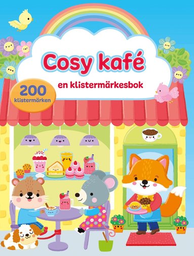 Sims Lesley - Cosy kafé : en klistermärkesbok, Häftad