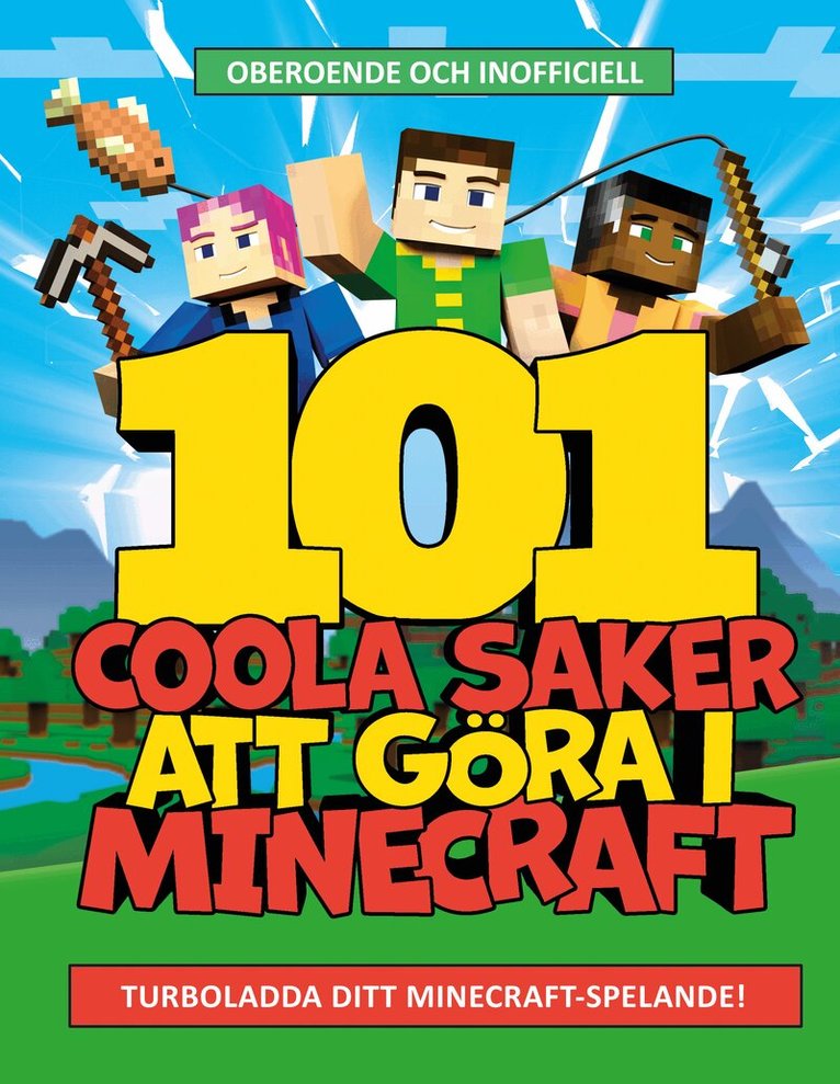 101 coola saker att göra i Minecraft, Inbunden