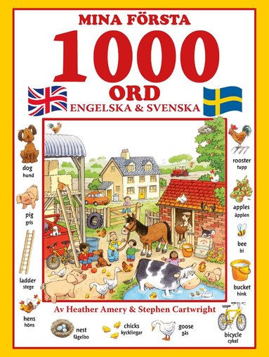 Heather Amery - Mina första 1000 ord : engelska & svenska, Inbunden