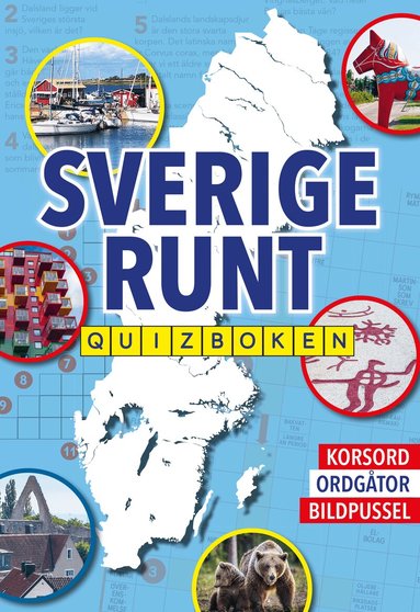 Malin Askerlund - Sverige runt: quizboken, Häftad