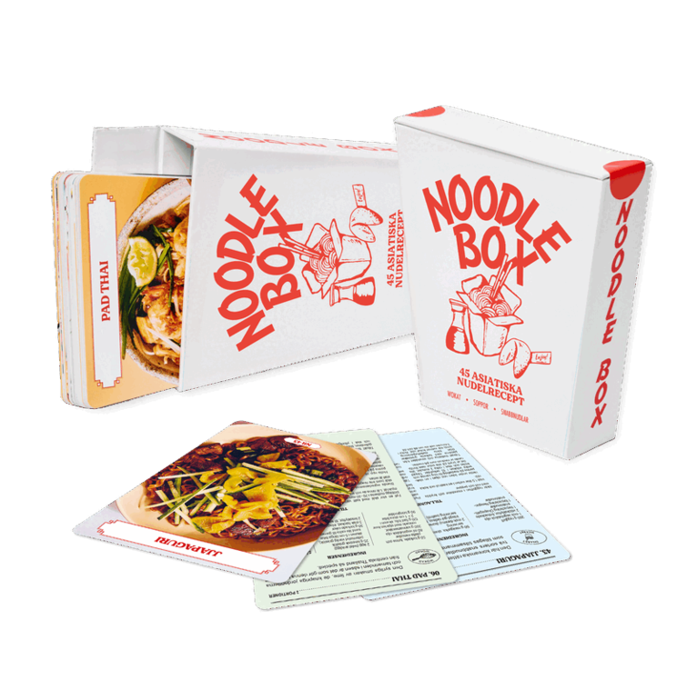 Noodle Box : 45 asiatiska nudelrecept, Övrigt