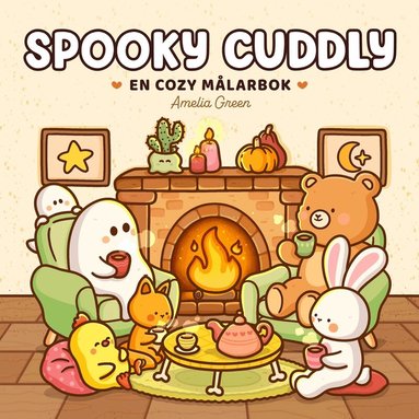 Amelia Green - Spooky Cuddly : en cozy målarbok, Häftad