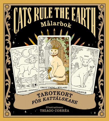 Catherine Davidson - Cats Rule the Earth: målarbok, Häftad