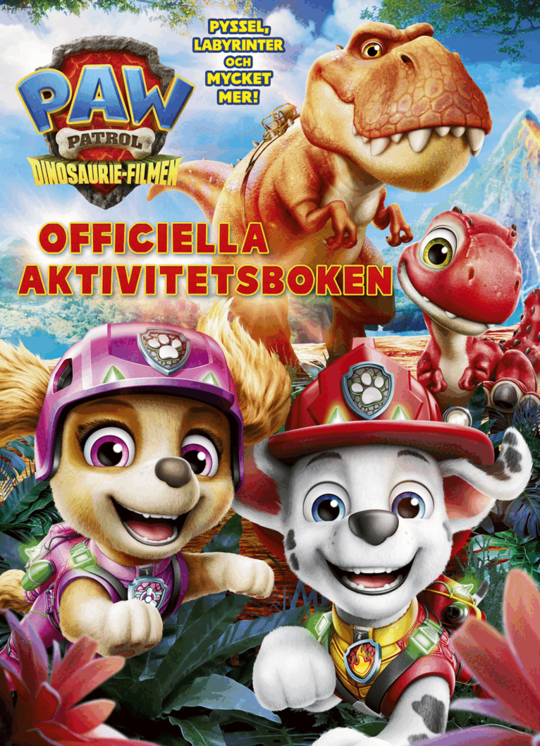 Paw Patrol Dinosaurie-filmen : officiella aktivitetsboken, Häftad. Tillgänglighet: Lägg i varukorg