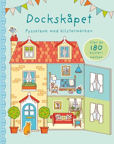Abigail Wheatley - Dockskåpet. Pysselbok med klistermärken, Häftad