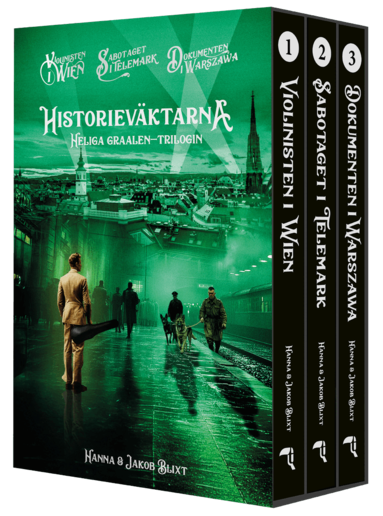 Hanna Blixt, Jakob Blixt - Heliga graalen-trilogin del 1-3 box, Inbunden